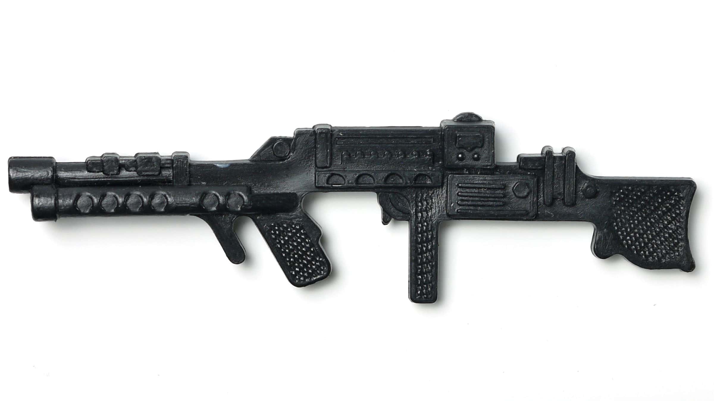 Zuckuss character's rifle from Galaxy Squadron series