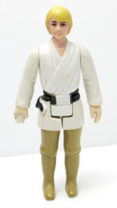 Luke Skywalker (Farmboy) Kenner 1977 Blonde Hair Version